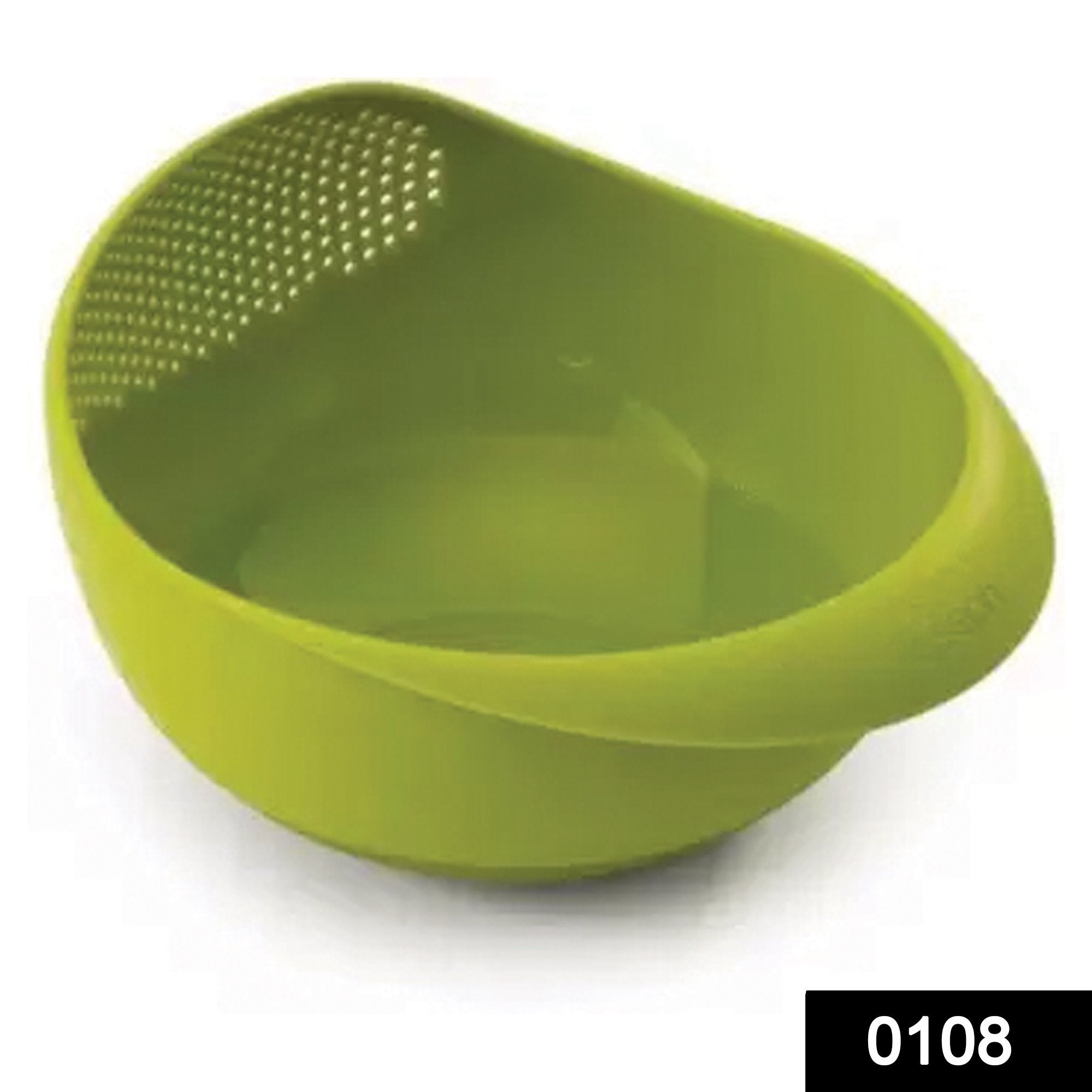 0108 Kitchen Plastic big Rice Bowl Strainer Perfect Size for Storing and Straining - SkyShopy 0108 Kitchen Plastic big Rice Bowl Strainer Perfect Size for Storing and Straining - SkyShopy